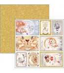 BLOC 8 FEUILLES DREAMLAND CIAO BELLA 30X30CM CBT058