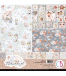 BLOC 8 FEUILLES DREAMLAND CIAO BELLA 30X30CM CBT058