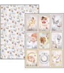 BLOC 9 FEUILLES DREAMLAND CIAO BELLA A4 CBCL058