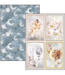 BLOC 9 FEUILLES DREAMLAND CIAO BELLA A4 CBCL058