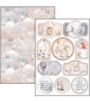 BLOC 9 FEUILLES DREAMLAND CIAO BELLA A4 CBCL058