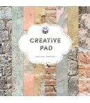 BLOC 24 FEUILLES 15 X 15 CM - PASTEL WALLS - PIATEK