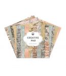 BLOC 24 FEUILLES 15 X 15 CM - PASTEL WALLS - PIATEK