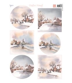 FEUILLE PAYSAGES - MB0204 - MARIANNE DESIGN