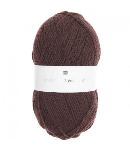 LAINE SOFT WOOL ARAN MOKA (032)