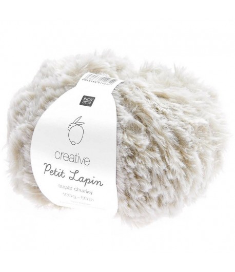 LAINE CREATIVE PETIT LAPIN POUSSIERE (017)