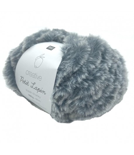 LAINE CREATIVE PETIT LAPIN BLEU ATLANTIQUE (018)