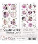 DIGI LABEL SET 15.5 X 30.5 CM -  SOULMATES