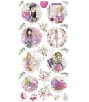 DIGI LABEL SET 15.5 X 30.5 CM -  SOULMATES