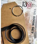 TAG BOOK -  18 X  10 CM - KRAFT