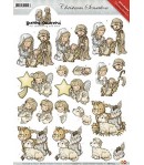 FEUILLE 3D CHRISTMAS SENSATION - CD10314