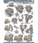 FEUILLE 3D WINTER - CD10331