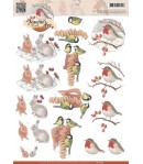 FEUILLE 3D WINTER - CD10550