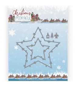DIES CHRISTMAS MIRACLE - STAR DECORATION YCD10281