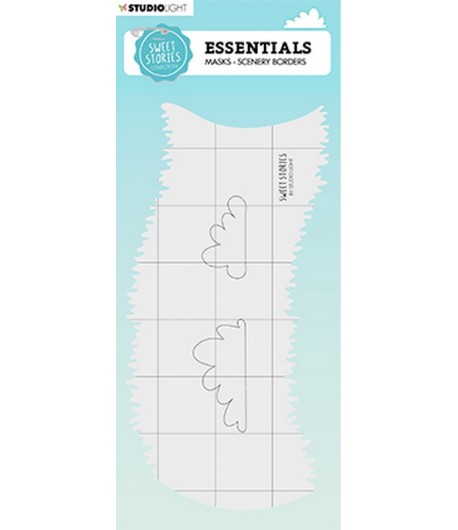 POCHOIR HERBES - SCENERY BORDERS