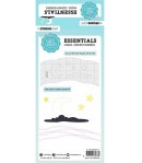 POCHOIR ETOILES LUNE - SCENERY BORDERS