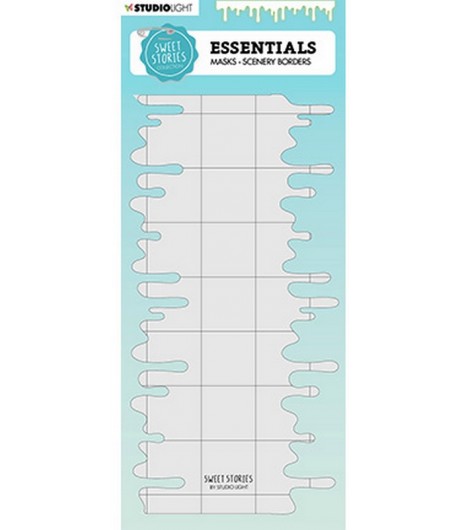 POCHOIR  COULURE - SCENERY BORDERS SWEET STORIES N°127