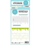 POCHOIR  COULURE - SCENERY BORDERS SWEET STORIES N°127