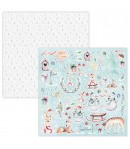 BLOC 12 FEUILLES 30.5 X 30.5 CM - CHRISTMAS ULTIMATE SCRAP COLLECTION