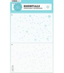 POCHOIR ESSENTIALS - SNOWFALL - N°140