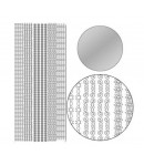 STICKERS BORDURES ARGENT 20380/1990S