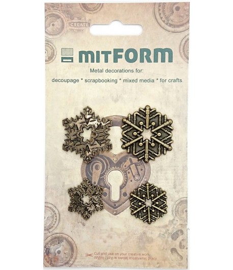 FLOCONS EN METAL - MITFORM008