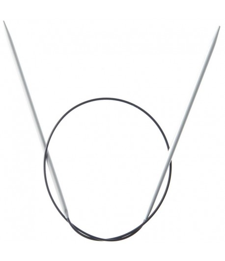 AIGUILLES CIRCULAIRES ALU 4MM - 60 CM