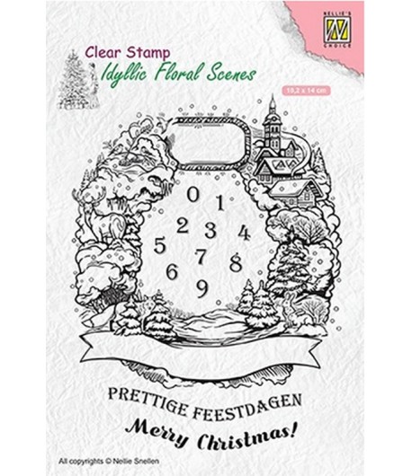 TAMPONS CHRISTMAS WREATH - IFS020