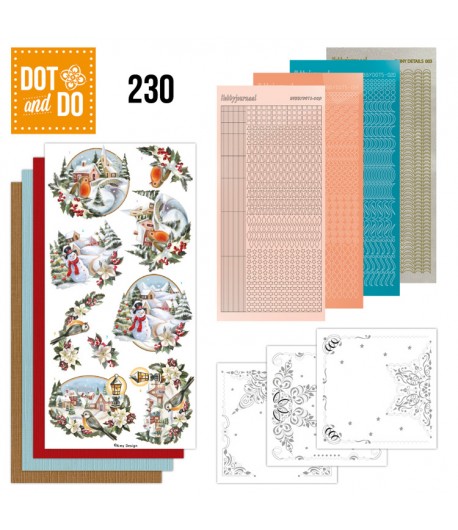 KIT 3D DOT AND DO FROM SANTA WITH LOVE - DODO230