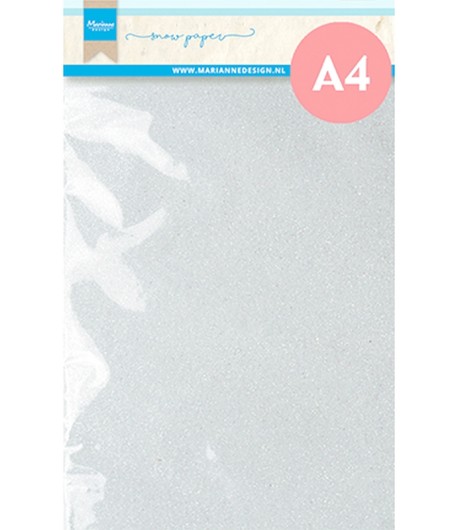 5 CARTONS PAILLETES A4 - BLANC