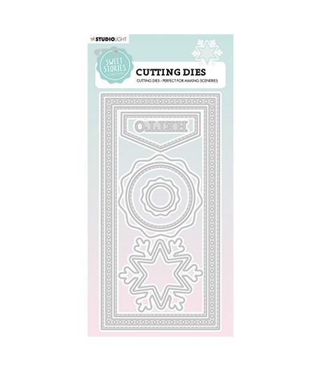 DIES SLIMLINE HELLO WINTER - STUDIOLIGHT SWEET STORIES N°153