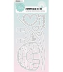 DIES SLIMLINE SNOWY FUN  - STUDIOLIGHT SWEET STORIES N°154