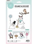 DIES + BONHOMMES DE NEIGE - STUDIOLIGHT SWEET STORIES N°19