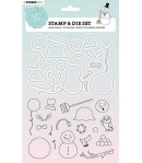 DIES + BONHOMMES DE NEIGE - STUDIOLIGHT SWEET STORIES N°19