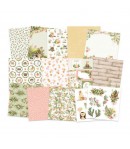 BLOC 24 FEUILLES 15 X 15 CM - WOODLAND CUTIES - PIATEK