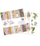BLOC 24 FEUILLES 15 X 15 CM - SECRET GARDEN - PIATEK