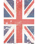 PAPIER DE RIZ A3 GOD SAVE THE QUEEN 30.6 X 42.7CM CBRM051 CIAO BELLA