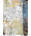 PAPIER DE RIZ A4 FRIEZES AND CRACKS 21 X 29.7 CM CIAO BELLA CBRP290