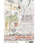 PAPIER DE RIZ A4 ROYAL MAIL 21 X 29.7 CM CIAO BELLA CBRP292