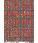 PAPIER DE RIZ A4 TARTAN PATTERN 21 X 29.7 CM CIAO BELLA CBRP295