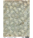 PAPIER DE RIZ A4 ROYAL POSTMARKS 21 X 29.7 CM CIAO BELLA CBRP296