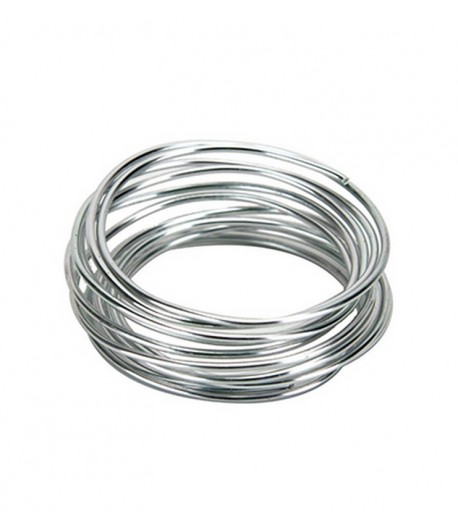 FIL ALU 2MM - ARGENT - 5M