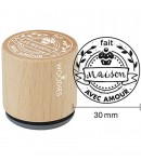 TAMPON BOIS - FAIT MAISON AVEC AMOUR