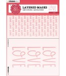 POCHOIR  LAYERED MASK -  LOVE SWEET STORIES N°161