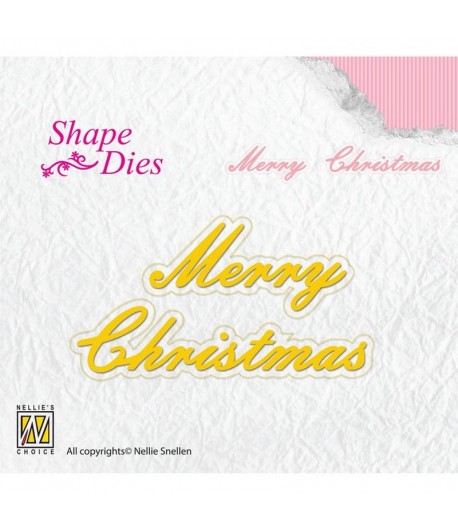 DIES MERRY CHRISTMAS - SD096