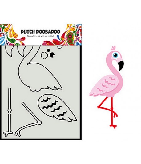 GABARIT FLAMANT ROSE - DUTCH DOOBADOO (880)