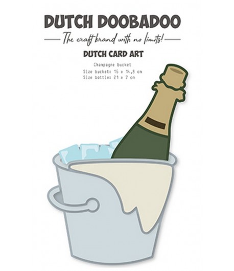 GABARITS SEAU A CHAMPAGNE - DUTCH DOOBADOO (183))