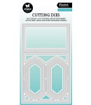 DIES ESSENTIALS ZIG ZAG CARD SHAPE - CD448