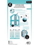 DIES ESSENTIALS 3D CLOSET CARD SHAPE - CD455