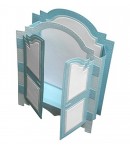 DIES ESSENTIALS 3D CLOSET CARD SHAPE - CD455